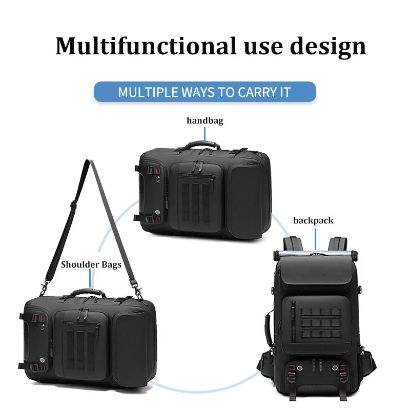 Waterproof Outdoor Backpack for Men – Travel, Hiking & Laptop
