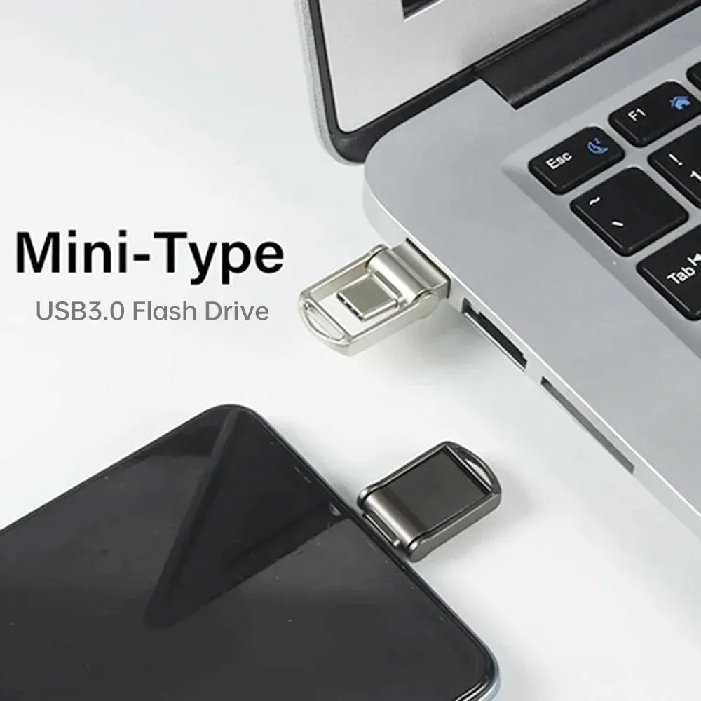 Type-C USB Flash Drive 2TB – High-Speed USB 3.0 OTG
