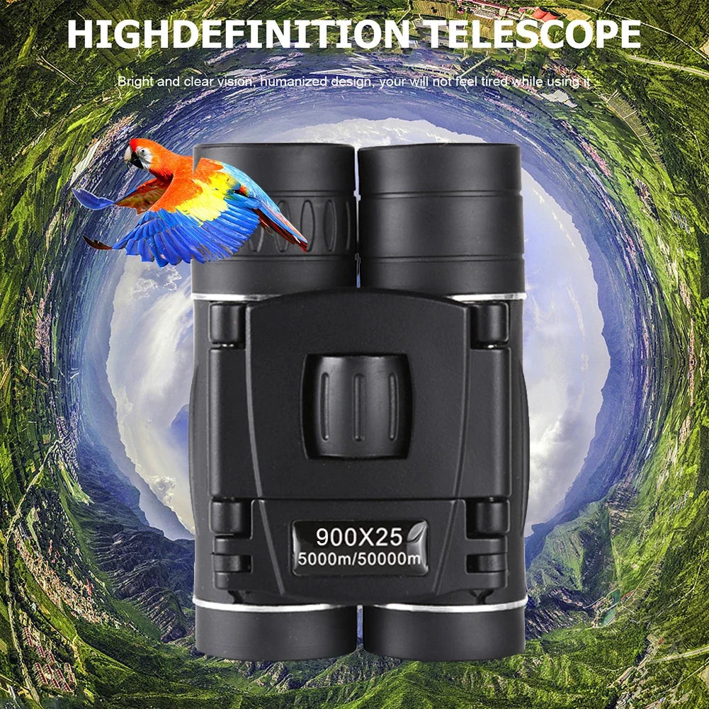 900x25 HD Zoom Monocular – BAK4 Portable Telescope