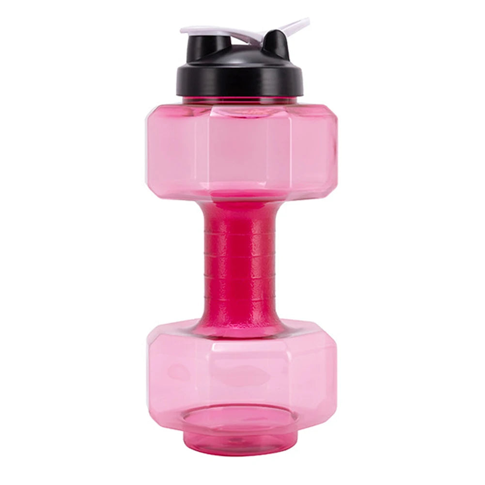 Dumbbell Shaped Sports Water Bottle – Hydration Kettle