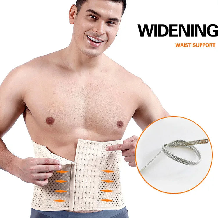 Men’s Waist Trainer Belt – Slimming Body Shaper