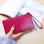 Dames lange portemonnee & clutch met rits – Multi-layer organizer