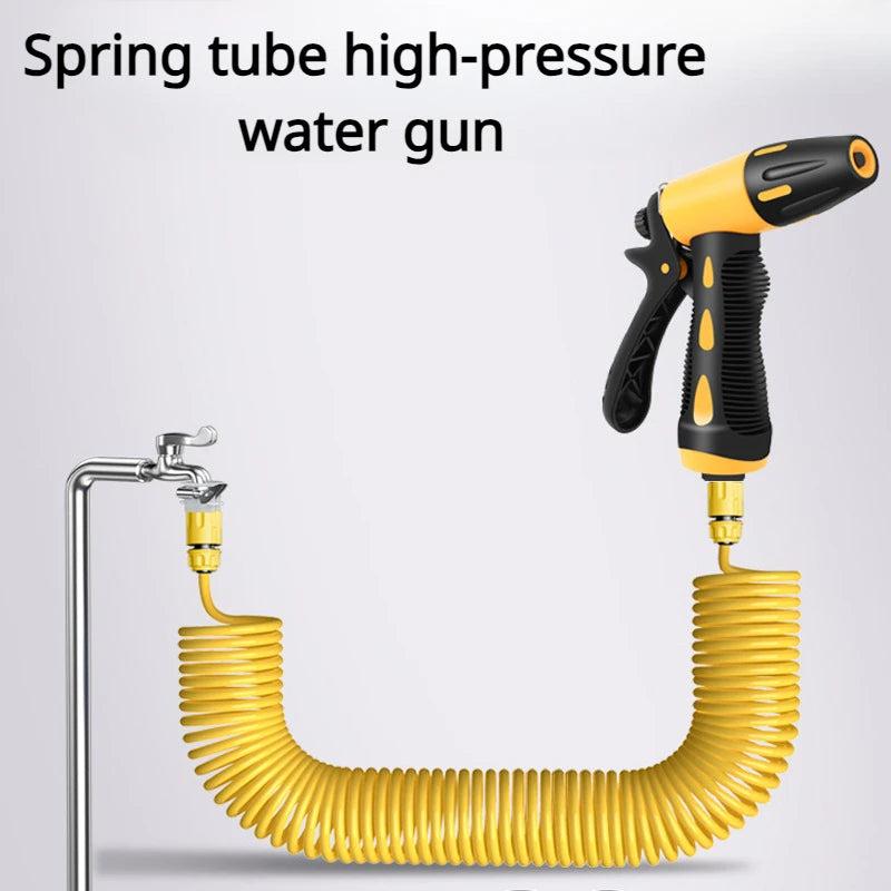 Ensemble de tuyau et flexible télescopique haute pression de 10 m
