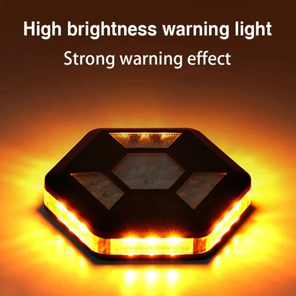Rotating LED Magnetic Car Warning Light – Rechargeable