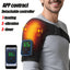 Electric Heating Shoulder Brace – LED Vibration Massage
