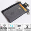 RFID Blocking Mini Wallet – Water-Resistant Travel Card Holder