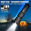 Oplaadbare LED-kampeerlamp – USB-zoomlamp, waterdicht