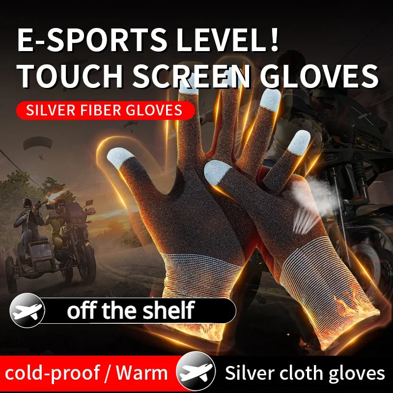 Touchscreen Gaming Gloves – E-Sports Anti-Static Warm Gloves
