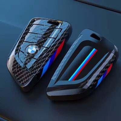 Carbon ABS Car Key Cover – Protective BMW Key Shell