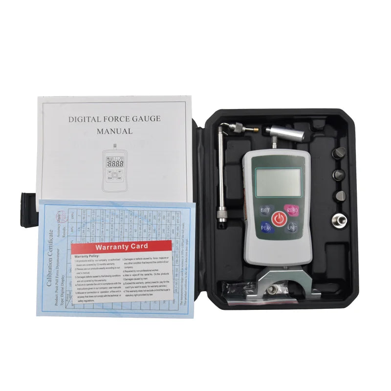 500N Digitale Duw- & Trekkrachtmeter – Spiertester