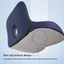 Memory Foam Seat & Back Cushion – Ergonomic Pain Relief