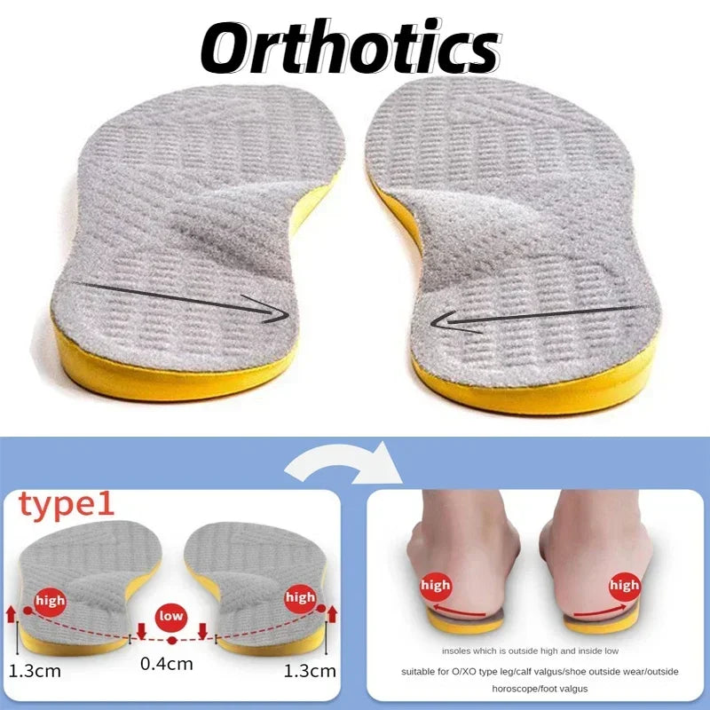 Semelles orthopédiques pour pieds plats 2025 – Soutien de la voûte plantaire et alignement des jambes