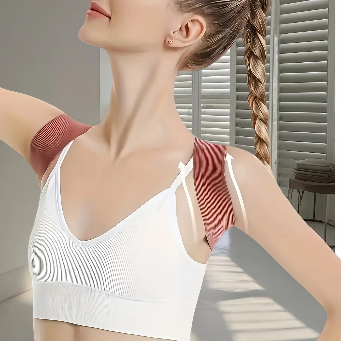 Invisible Posture Corrector for Women – Back Support Shirt