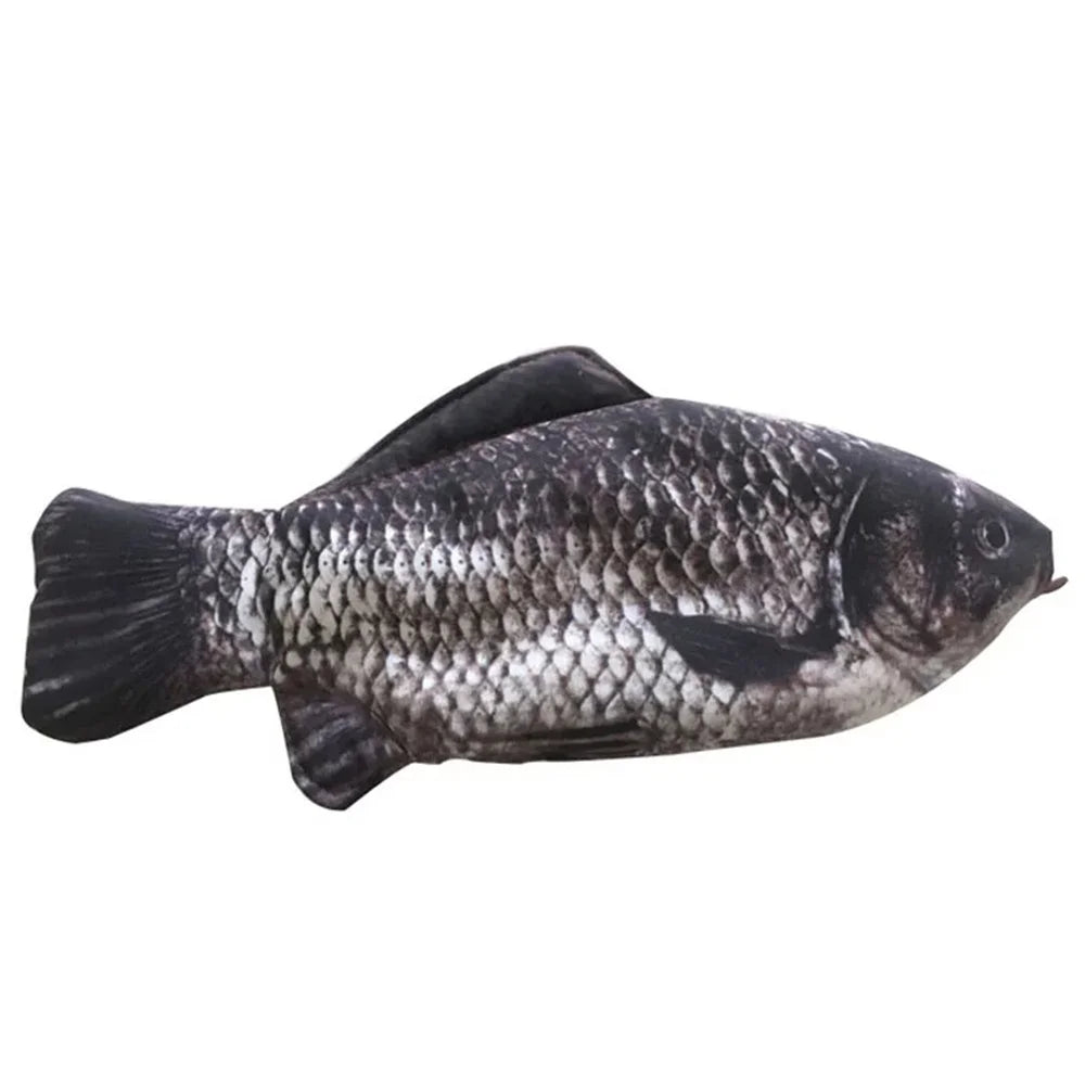 Realistic Carp Pencil Case – Fish-Shaped Makeup & School Bag