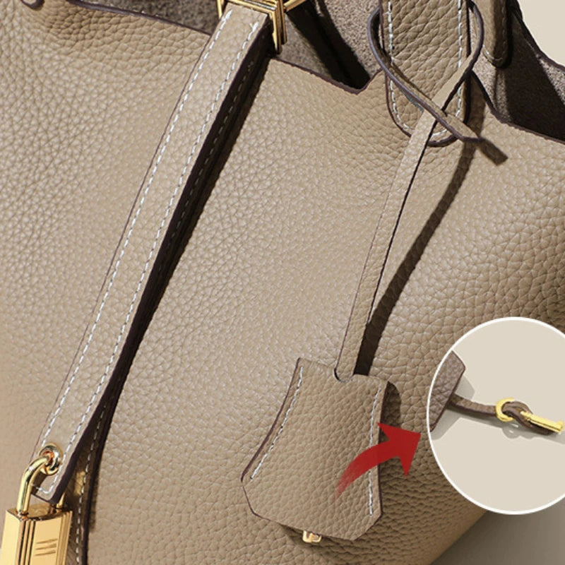 Women’s Large Bucket Bag 22 cm – Spacious Handbag