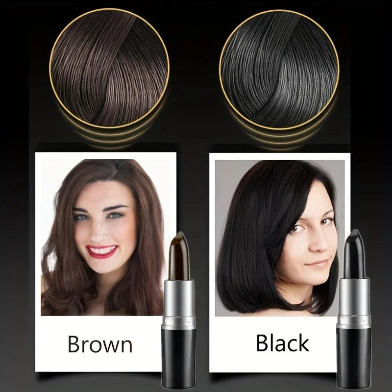 Temporary Hair Color Stick – Conceal Gray Hair Instantly