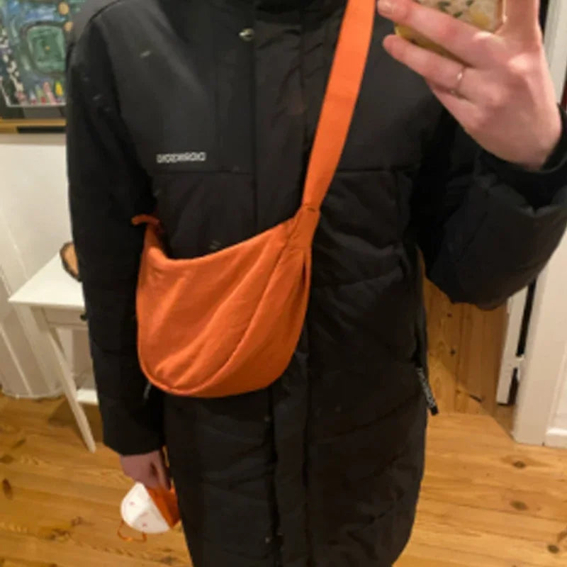 Sac à bandoulière en nylon pour femmes – Sac à main de voyage