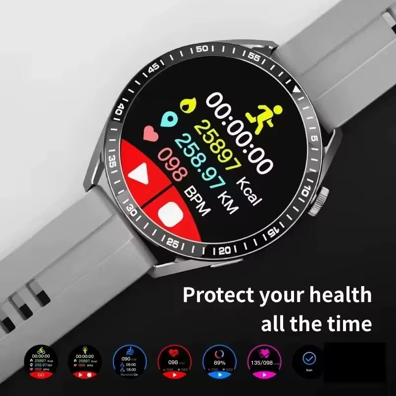Slimme Smartwatch – AMOLED Scherm, Bluetooth Bellen