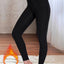 Velvet Thermal Leggings – Winter Slim Fit Pants Soft Casual