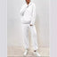 Plush Hooded Sweatshirt & Pants Winter Set Warm Casual