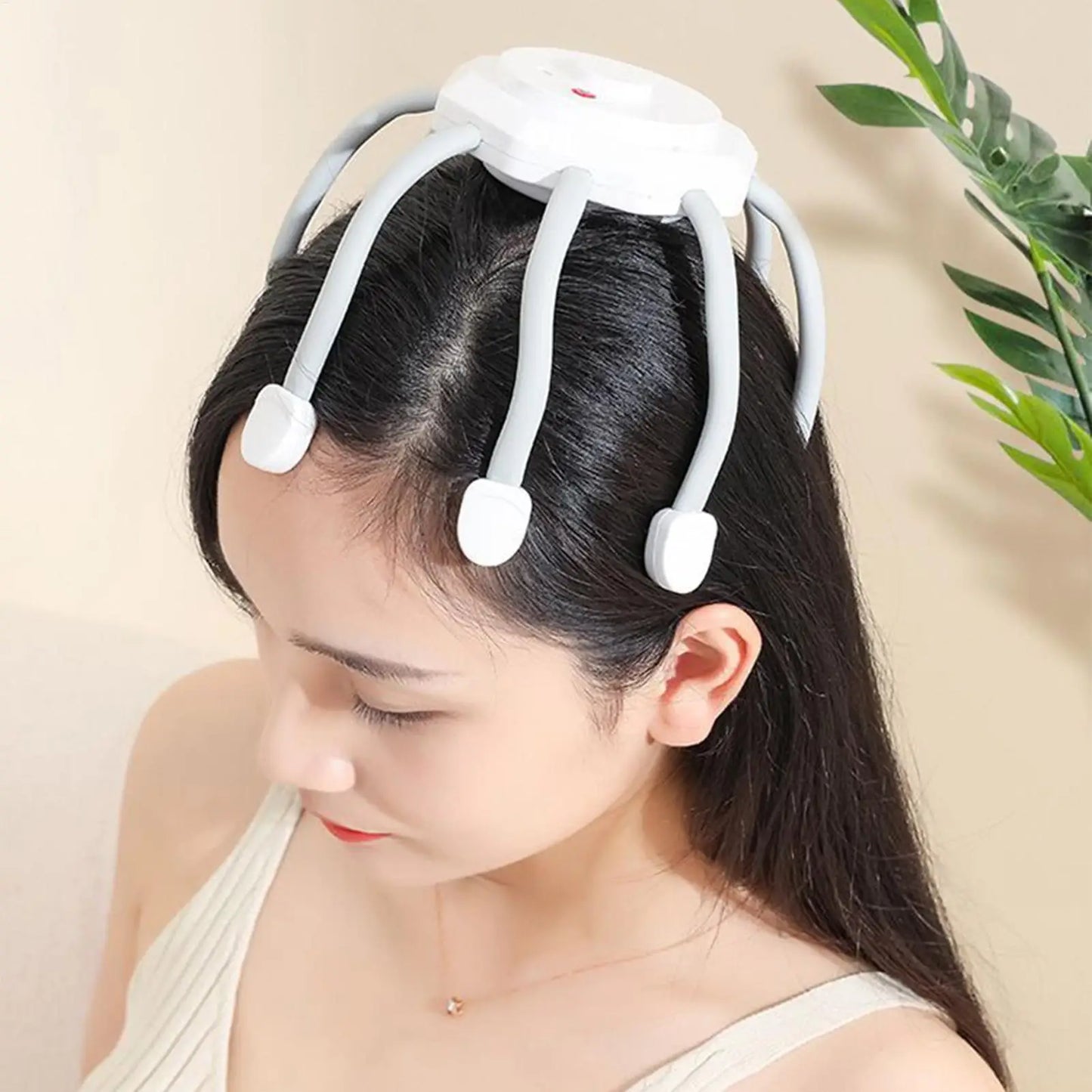 Elektrische hoofdmassageapparaat – Vibrerende octopus hoofdmassage