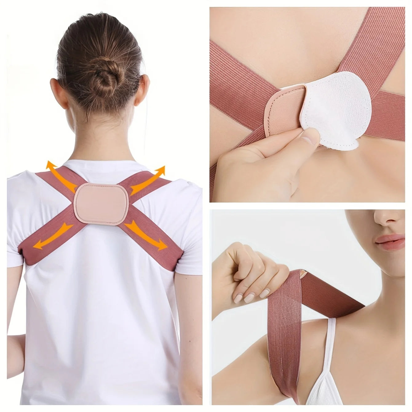 Invisible Posture Corrector for Women – Back Support Shirt