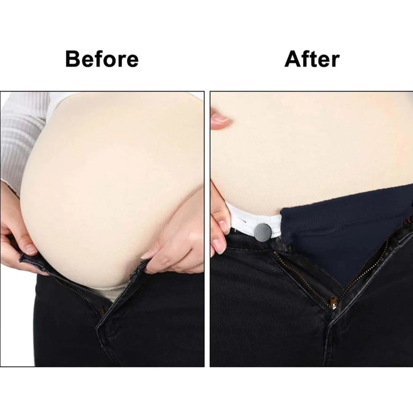 Pregnancy Waistband Extender Comfortable Elastic Belt