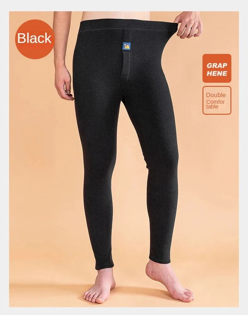 Thermische fleecegevoerde winterbroek voor heren