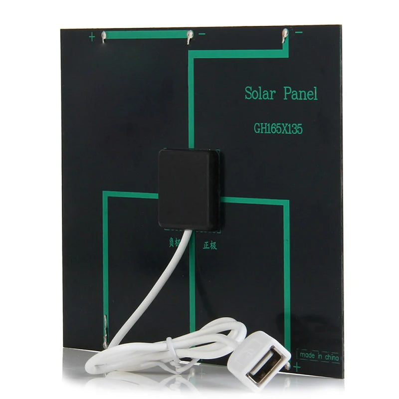 Solar Power Bank Charger Portable Emergency Device