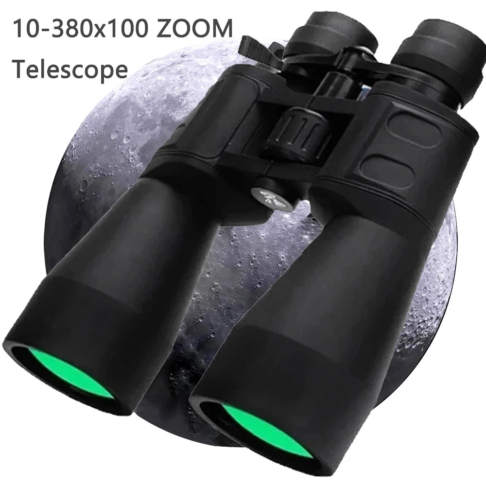 Powerful 10–380x100 Zoom Telescope – Professional HD Long