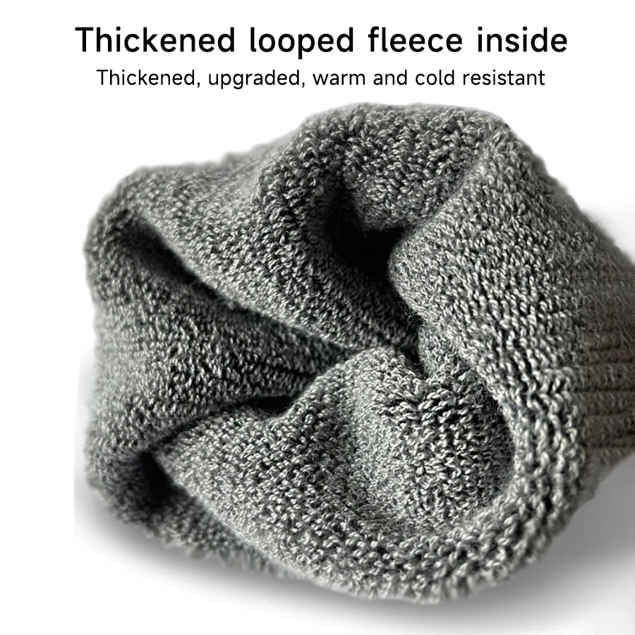 Winter Wool Knee Pads – Thick Warm Elastic Knee Sleeves