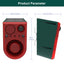 Solar Outdoor Motion Sensor Alarm – Waterproof Security