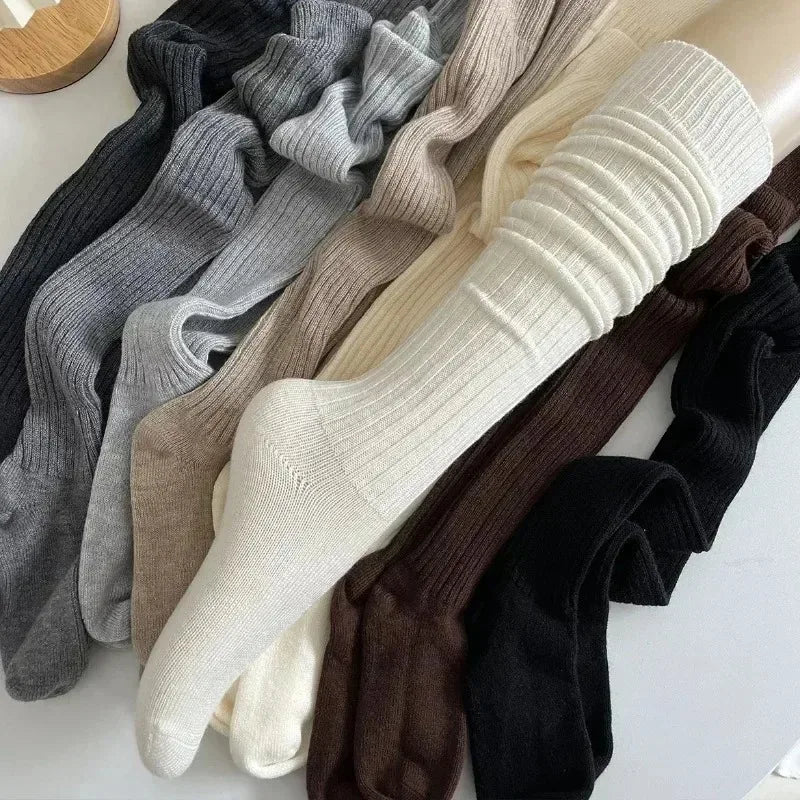 Women’s Thick Cashmere Knee-High Socks