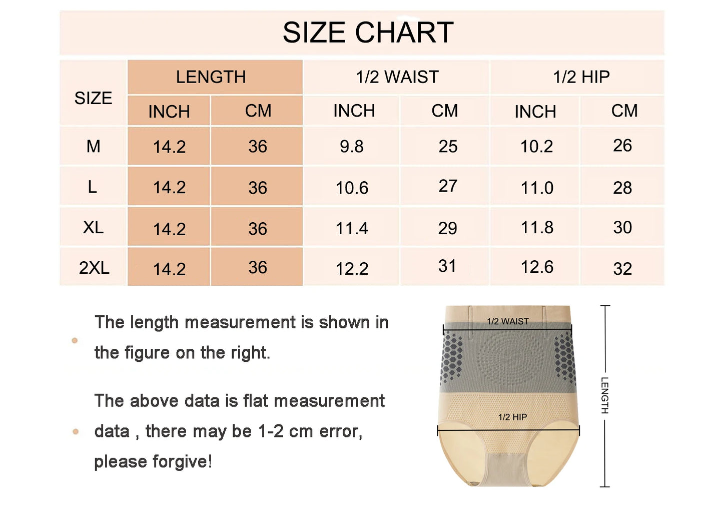 High Waist Shaping Brief – Tummy Control & Magnetic Support