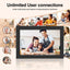 10.1" WiFi Digital Photo Frame – 32GB HD Touchscreen