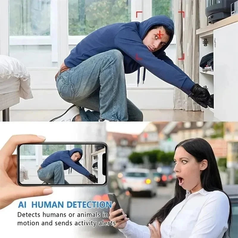 Mini 1080P Surveillance Camera Portable Night Security Cam