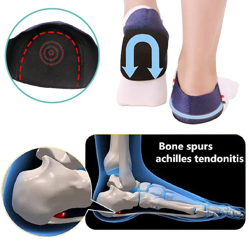 Gel Heel Cushions – Plantar Fasciitis Pads for Pain Relief