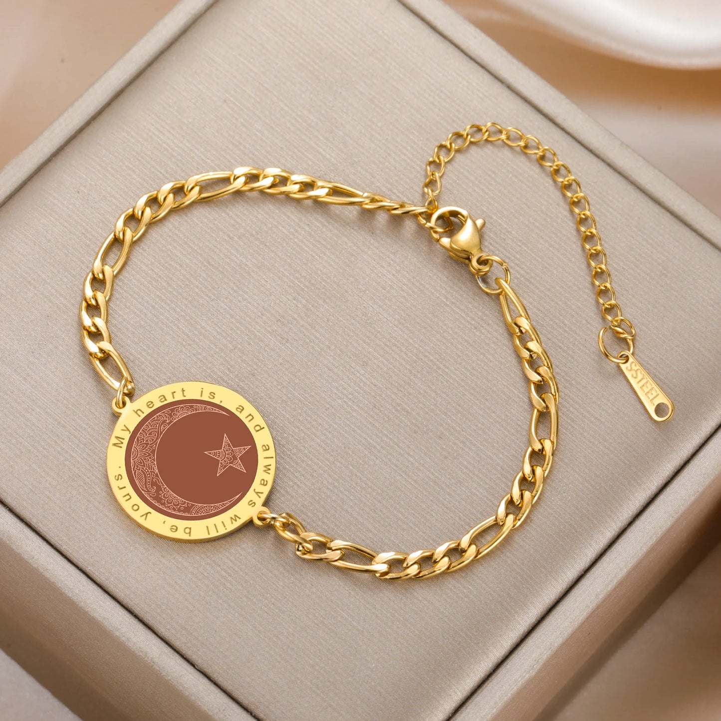 Couples Bracelet – “My Heart is Always Yours”