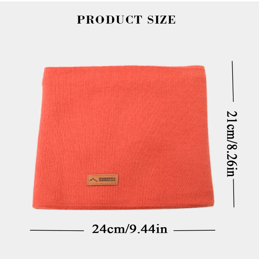 Unisex Fleece Neck Warmer for Winter Outdoor Activities