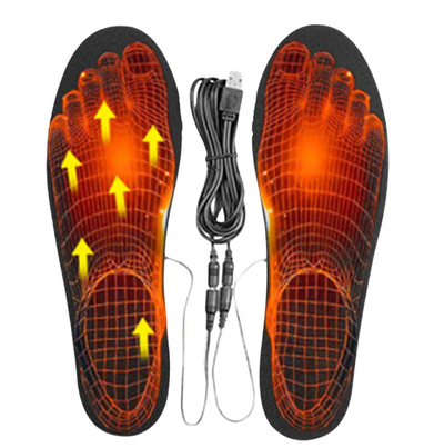 Electric Heated Insoles USB Rechargeable Foot Warmers