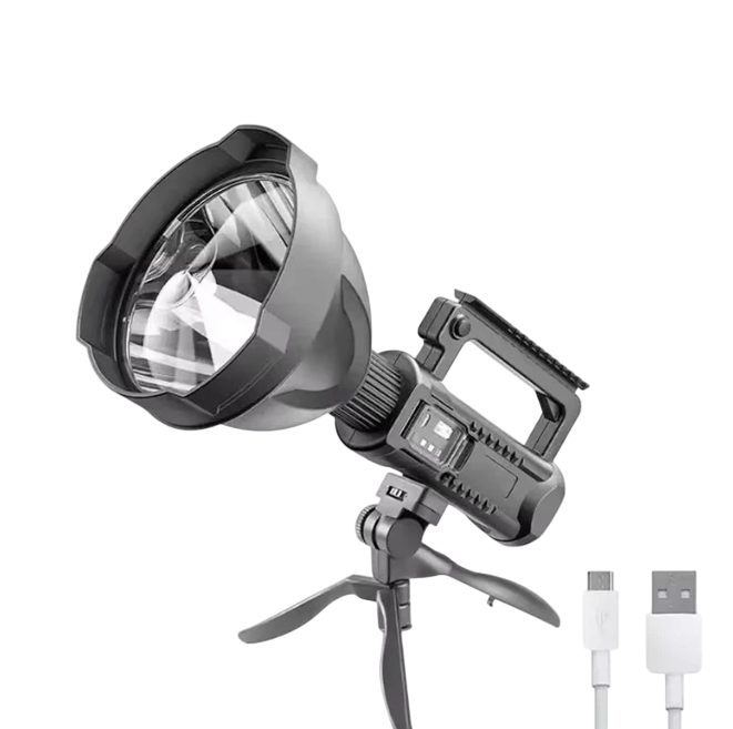 Portable LED Torch – USB Rechargeable Powerful