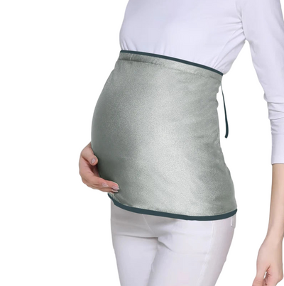 EMF Shielding Maternity Apron – Silver Fiber Protection
