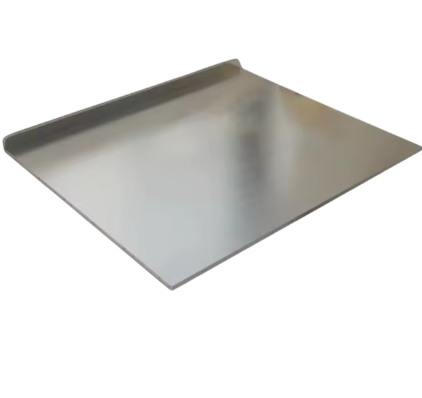 L-Shaped Chopping Board – Double-Sided Stainless Steel
