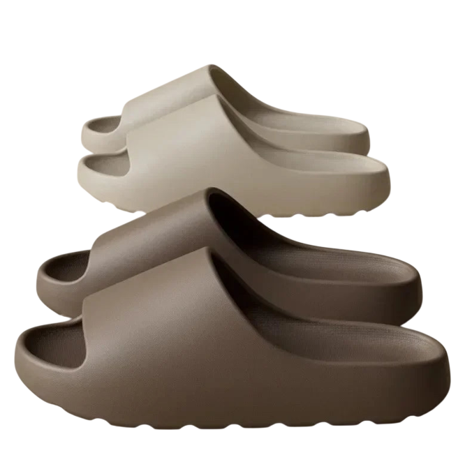 Thick-Soled Coconut Cloud Slippers – Soft Summer Sandals