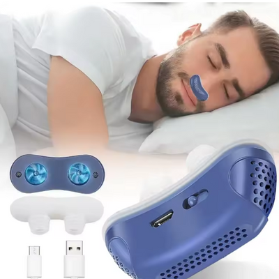 Electric Snore Stopper for Men & Women – Adjustable Airflow