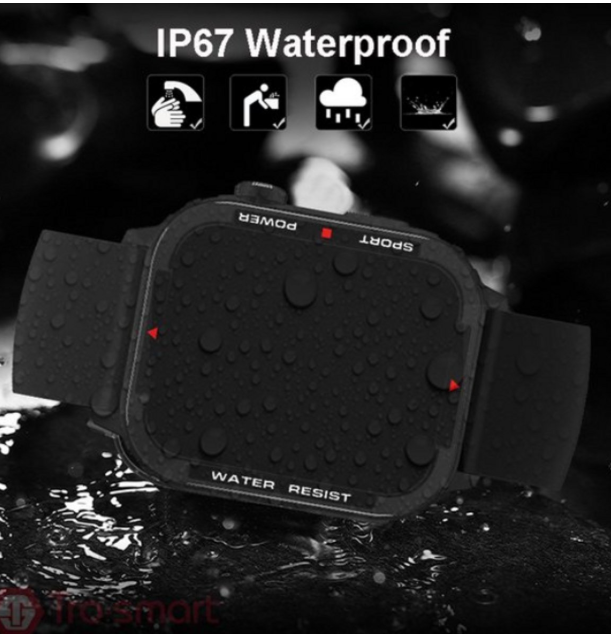 Gezondheids Smartwatch – Bloeddruk, 123+ Sportopties