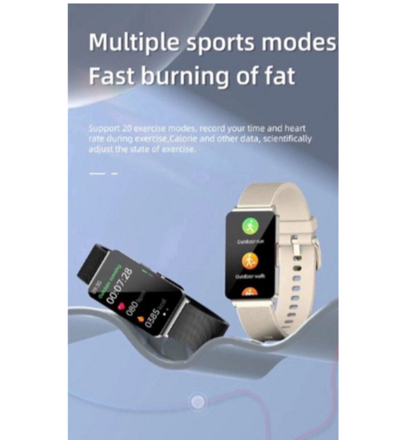 Gezondheids Smartwatch – Glucose, Bloeddruk Monitoring