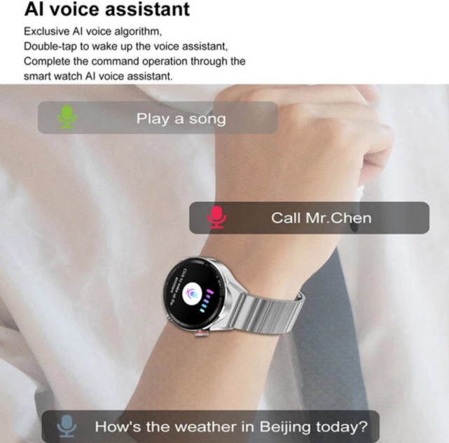 Zakelijke Smartwatch – AMOLED Display, NFC Toegang