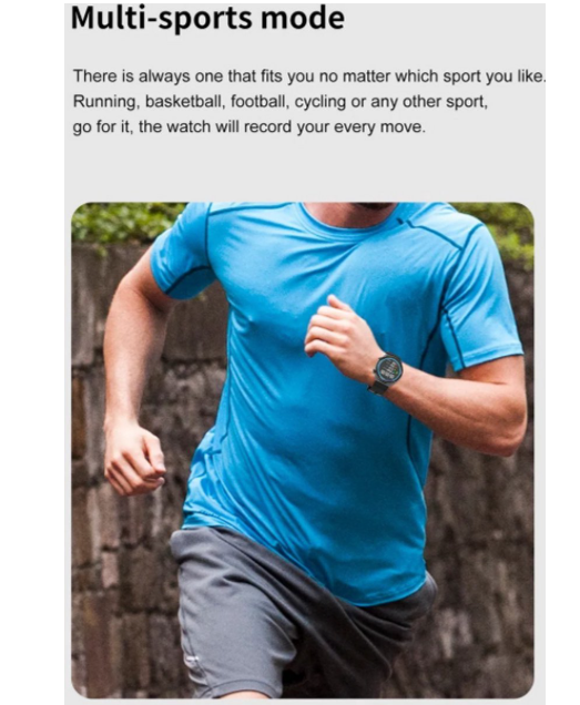 Zakelijke Smartwatch – AMOLED Display, NFC Toegang