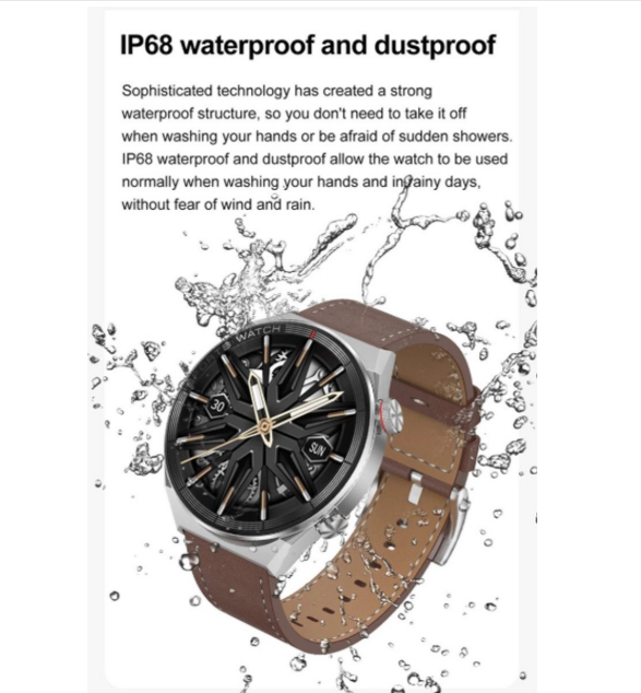 Zakelijke Smartwatch – AMOLED Display, NFC Toegang